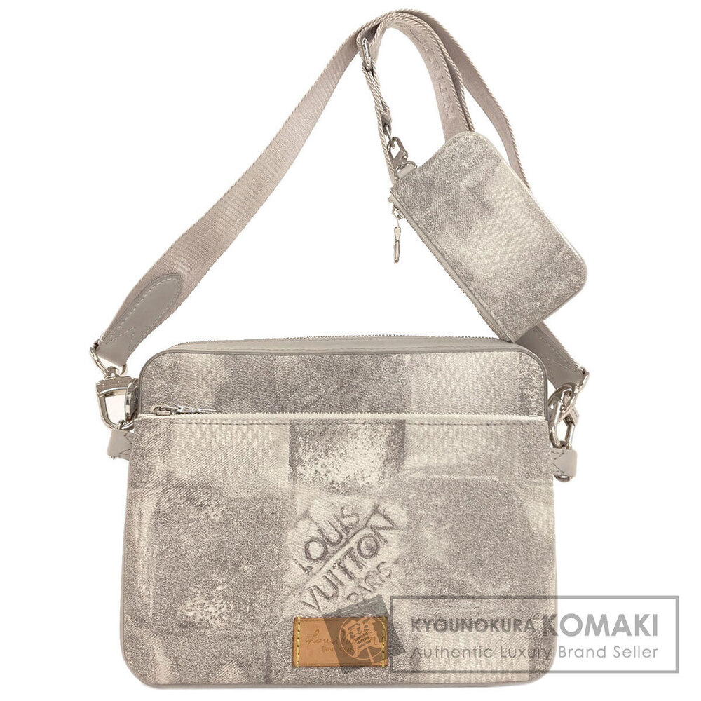 Louis Vuitton Trio Messenger Shoulder Bag Damier Salt
